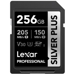 LEXAR SDXC SILVER PLUS R205_w150 256GB